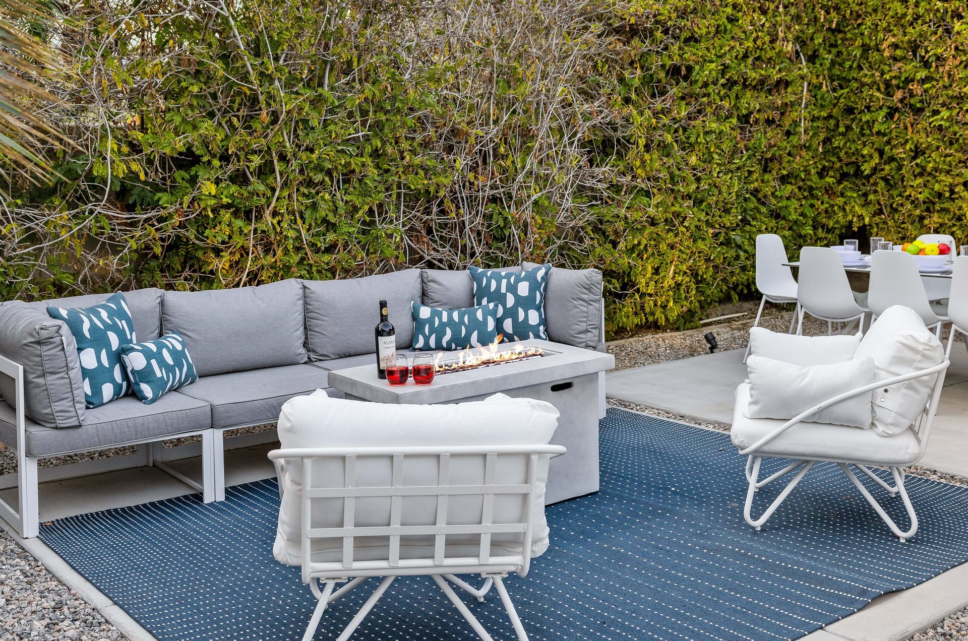 Catch up around the fire