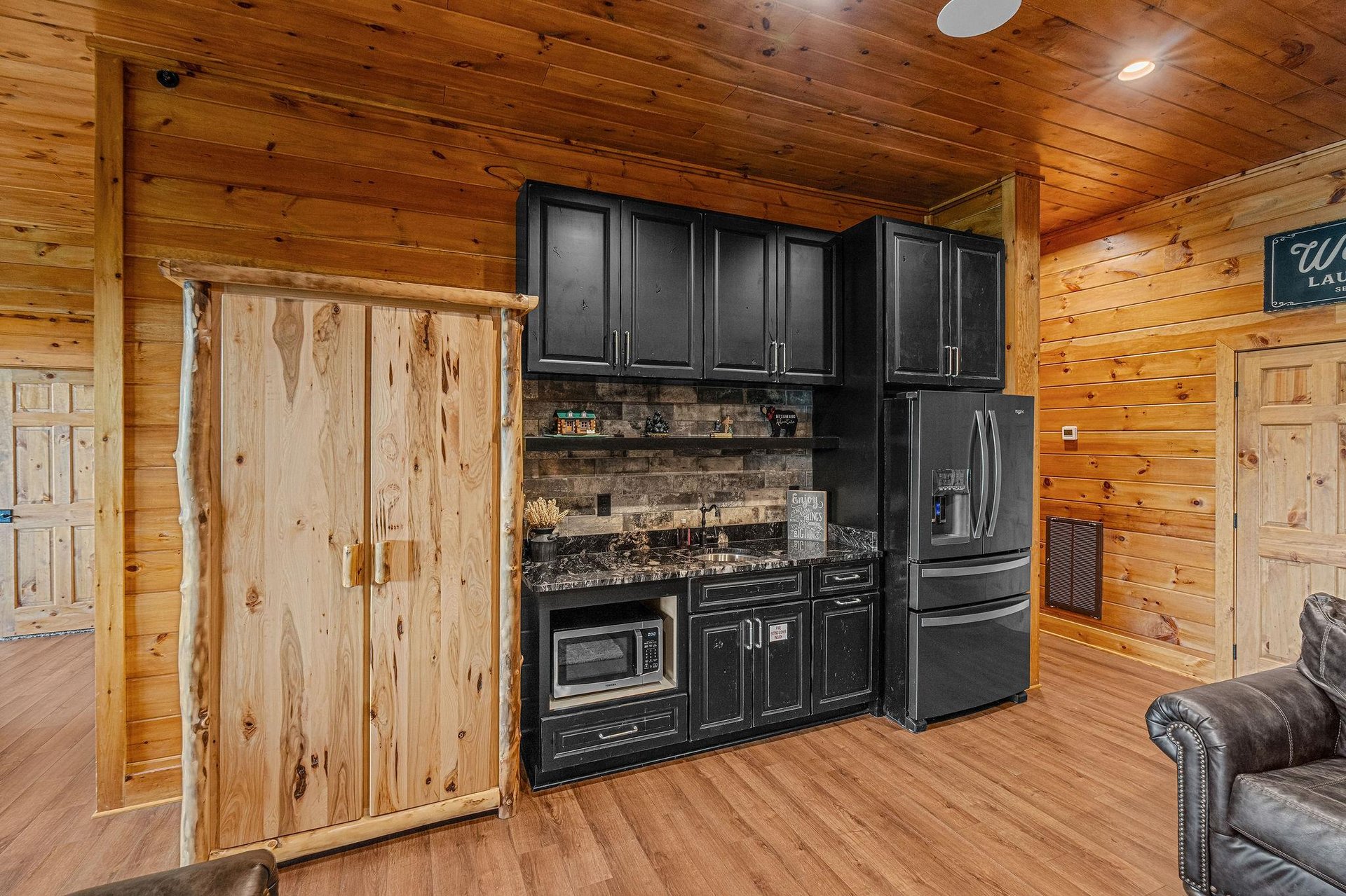 Kitchenette off of game room