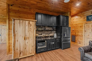 Kitchenette off of game room