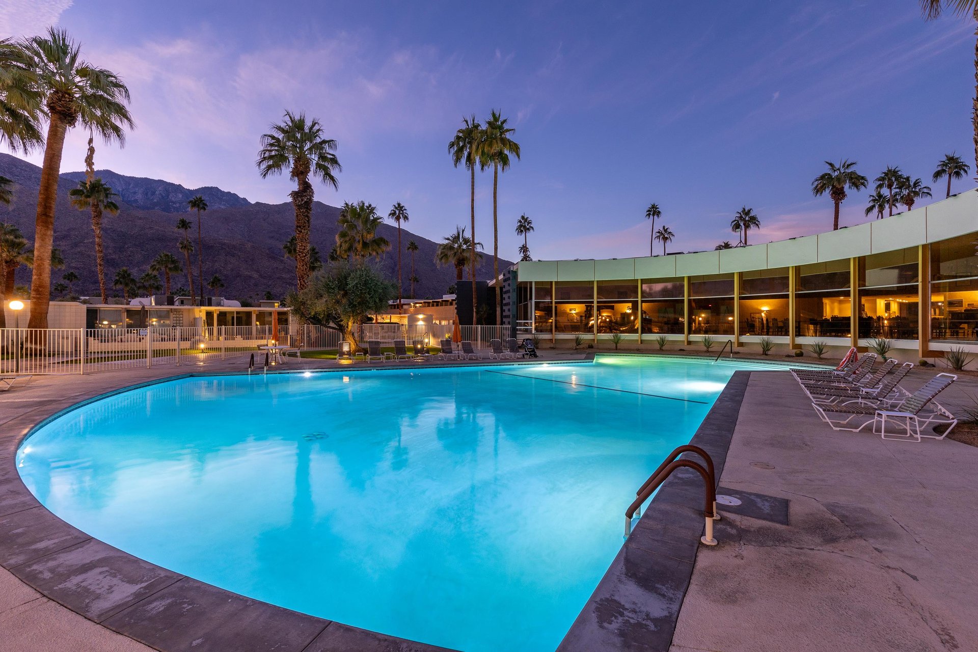 An evening swim is a must