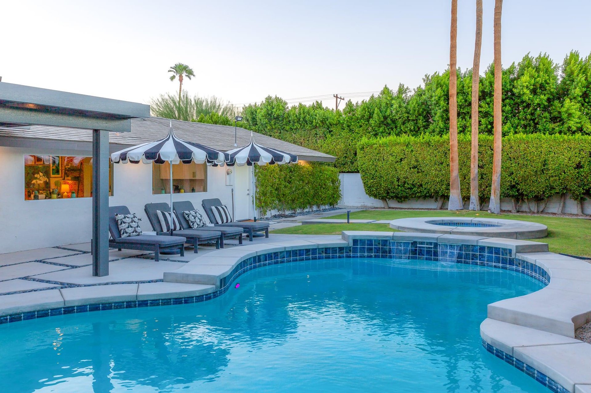 Pool and spa