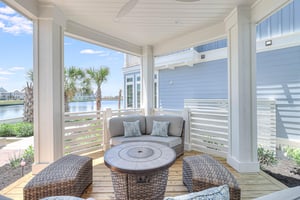 Back Porch Fire Pit Lounge, 1st Floor