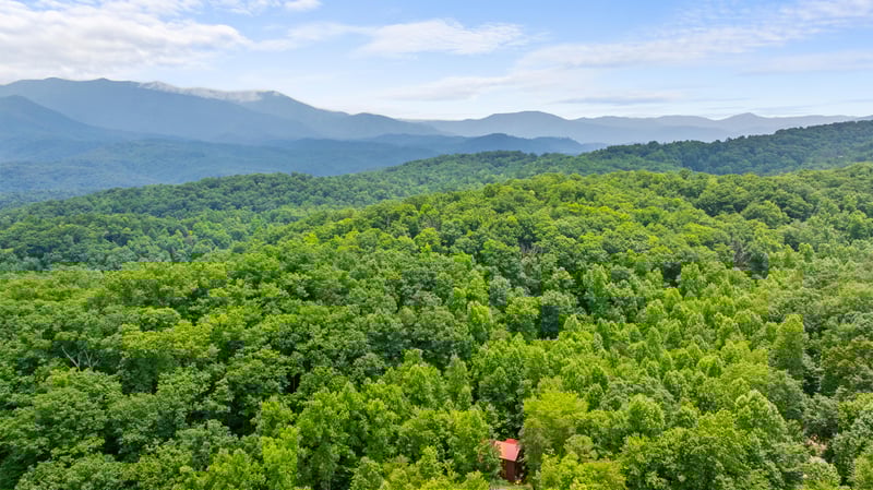 aerial view around Poolin Around