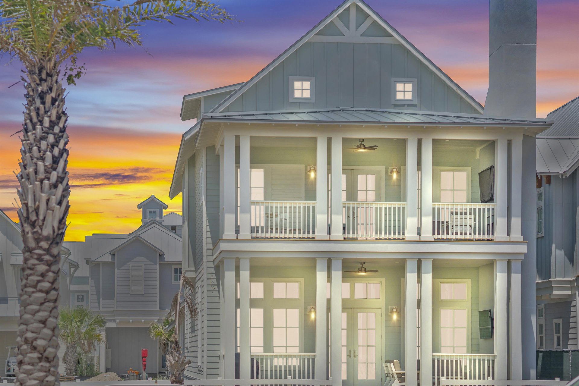 Sunset at Garden of Eden