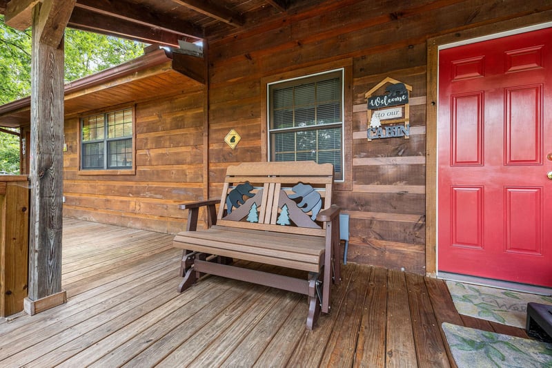 at beary good time a 1 bedroom cabin rental located in pigeon forge