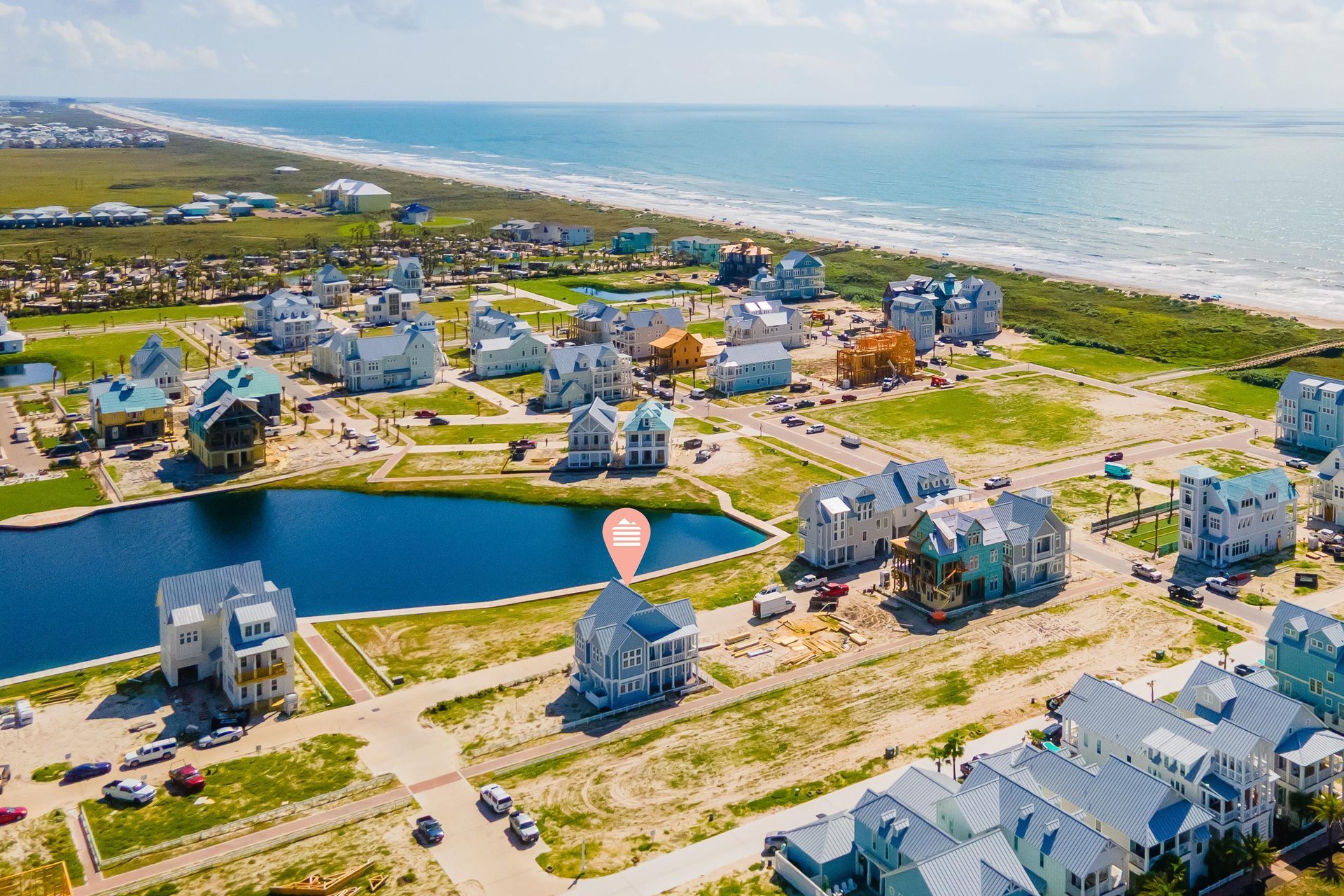 Aerial View, Location