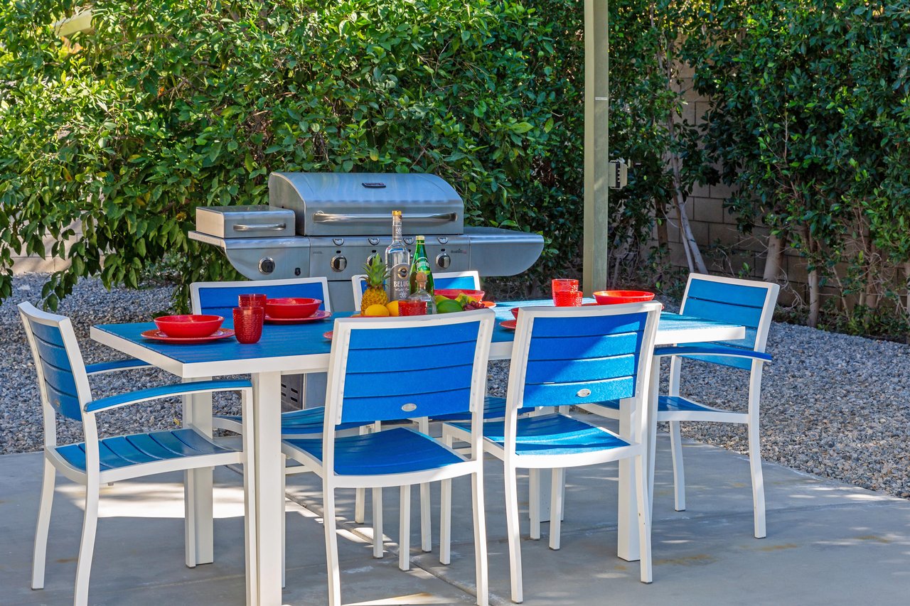 Fire up the barbecue and dine alfresco