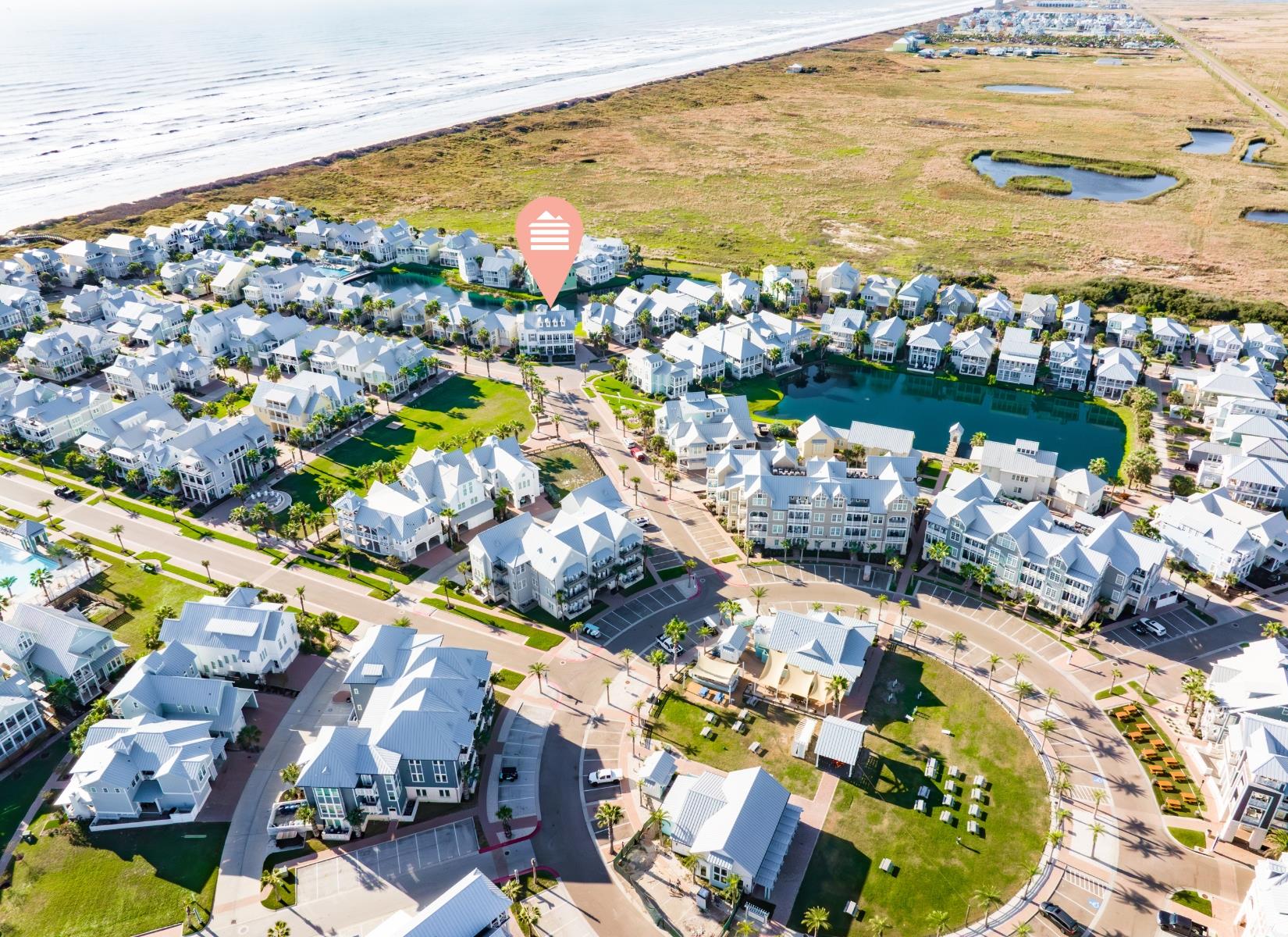 Aerial View, Location