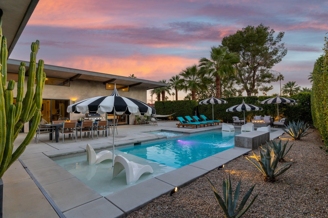 Pristine swimming pool
