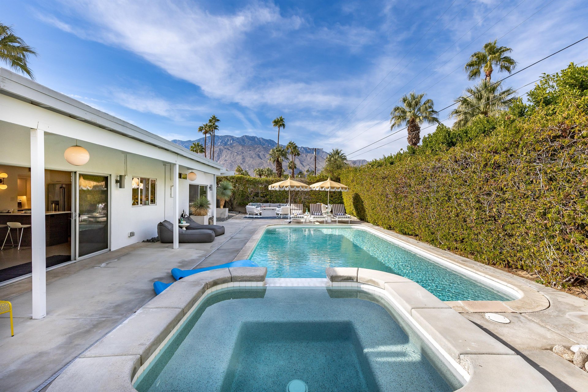 Soak in the spa