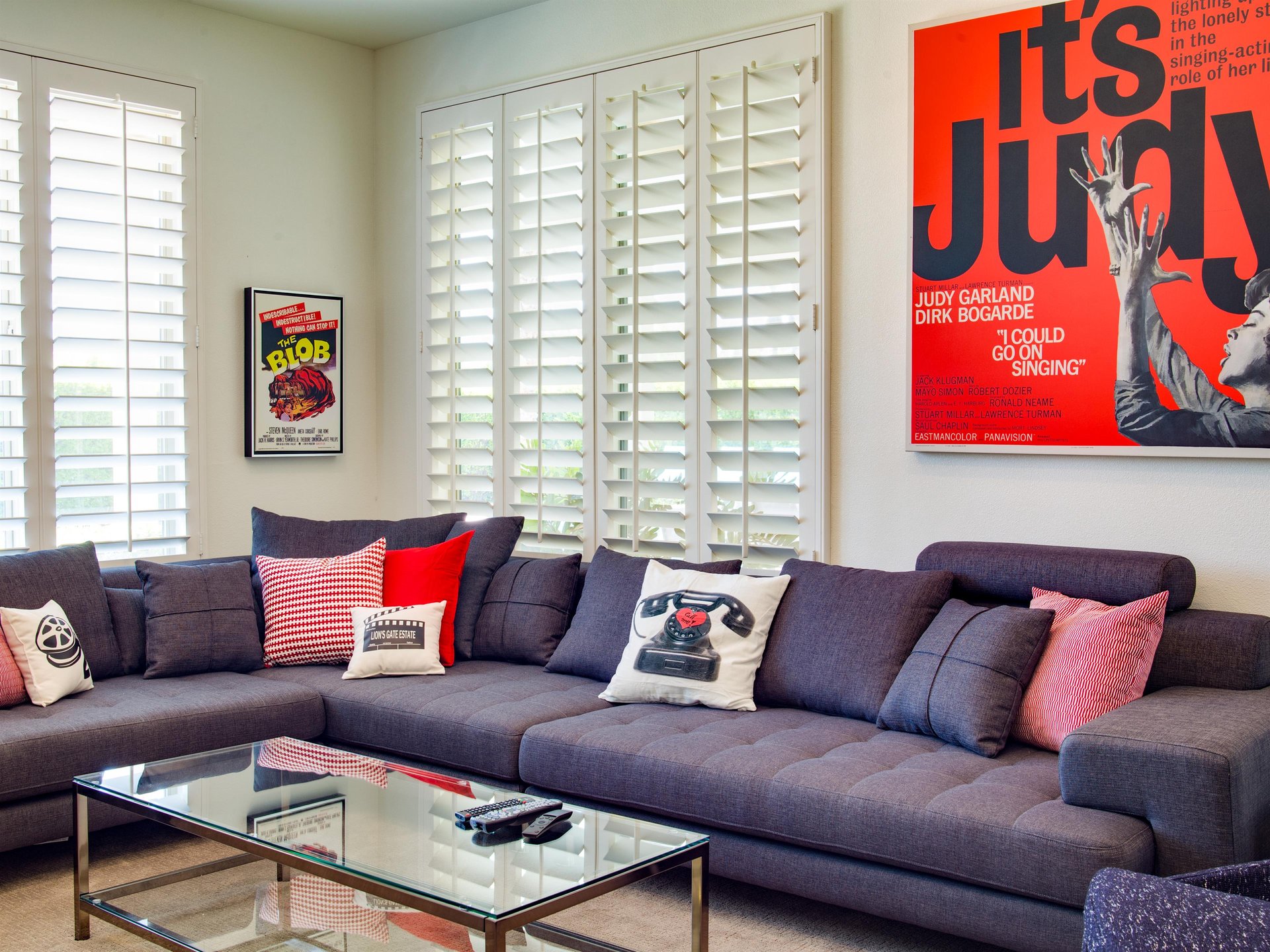 Enjoy a spacious entertainment area