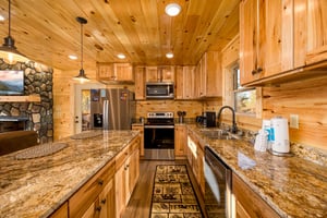 Equipped with full size appliance