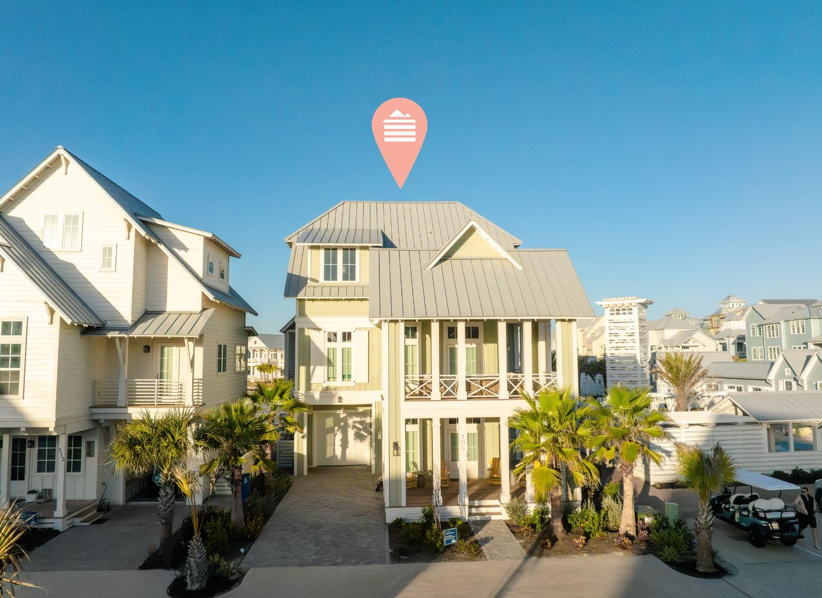 Aerial View, Location