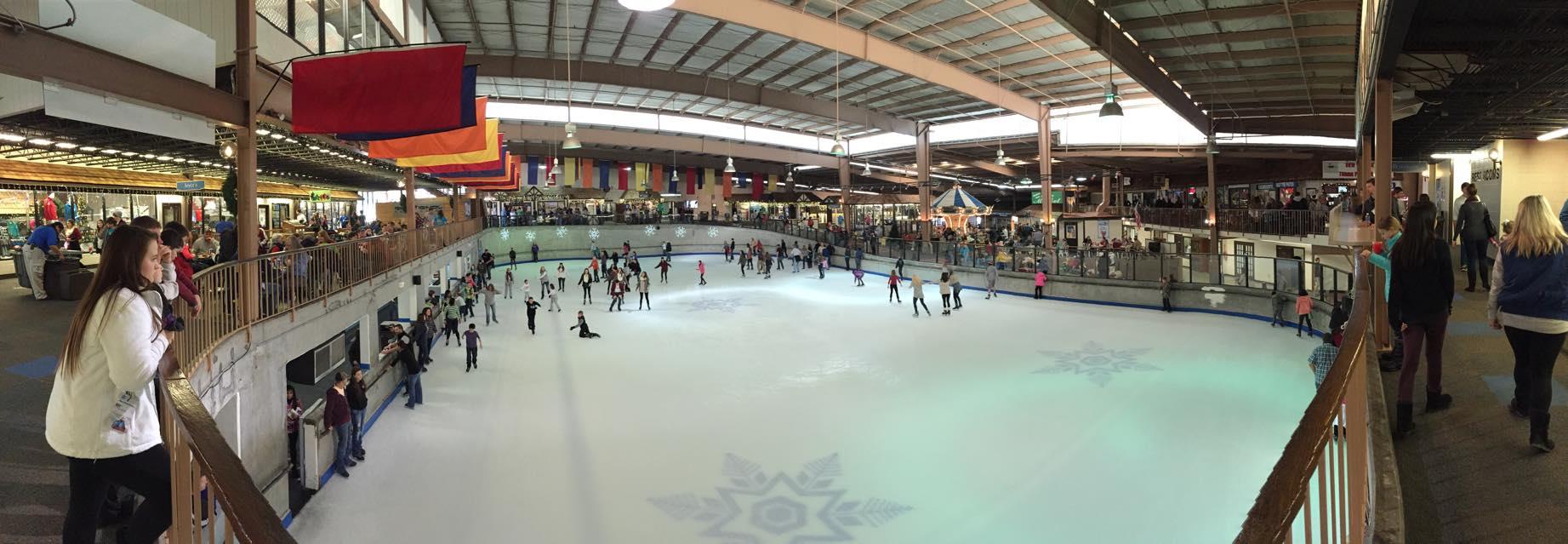 Ober Gatlinburg Ice Skating Rink Cool Year Round