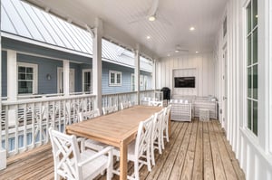 Exterior Dining Area, 2nd Floor Balcony