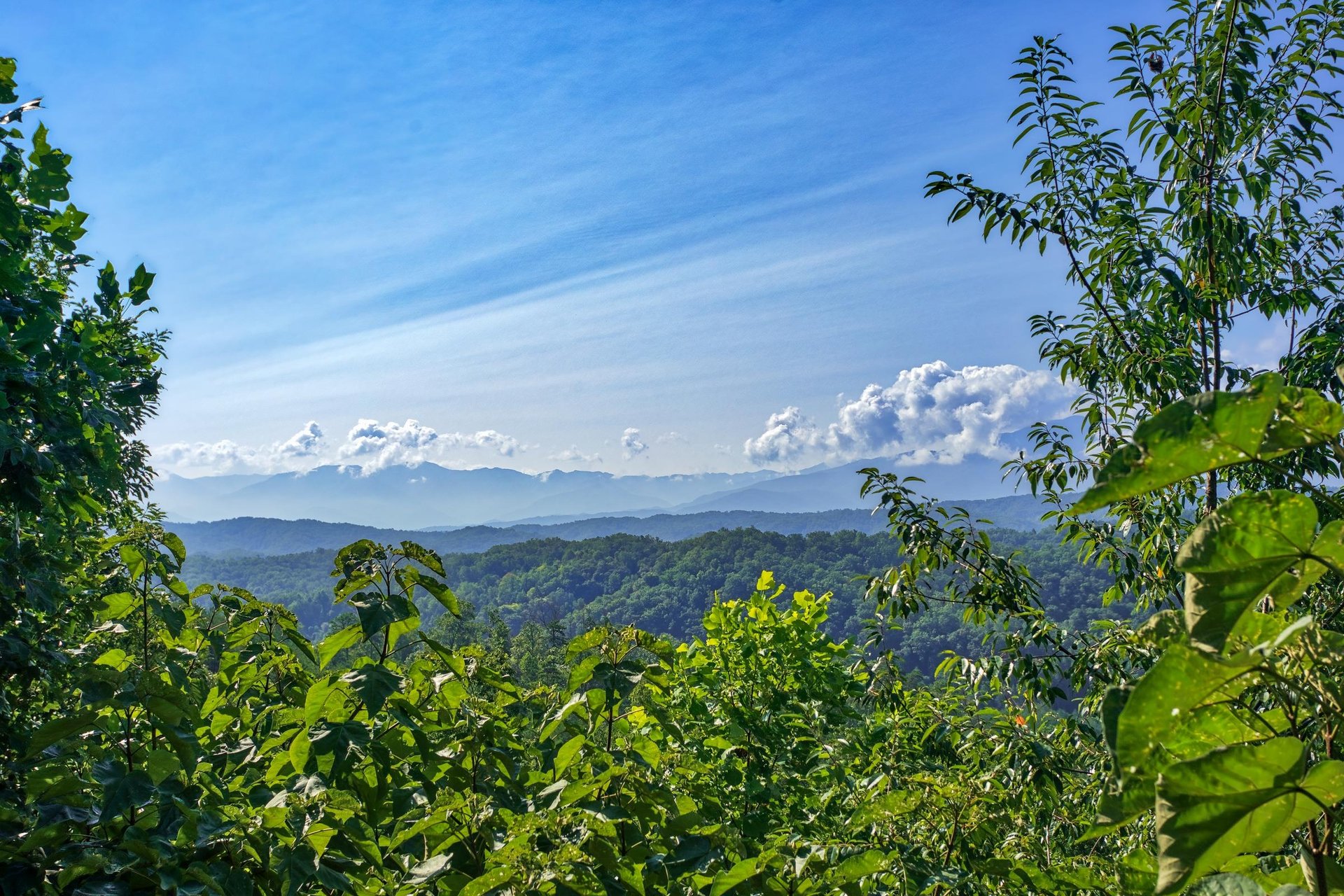 mountain views from angels majestic view a 3 bedroom cabin rental located in pigeon forge