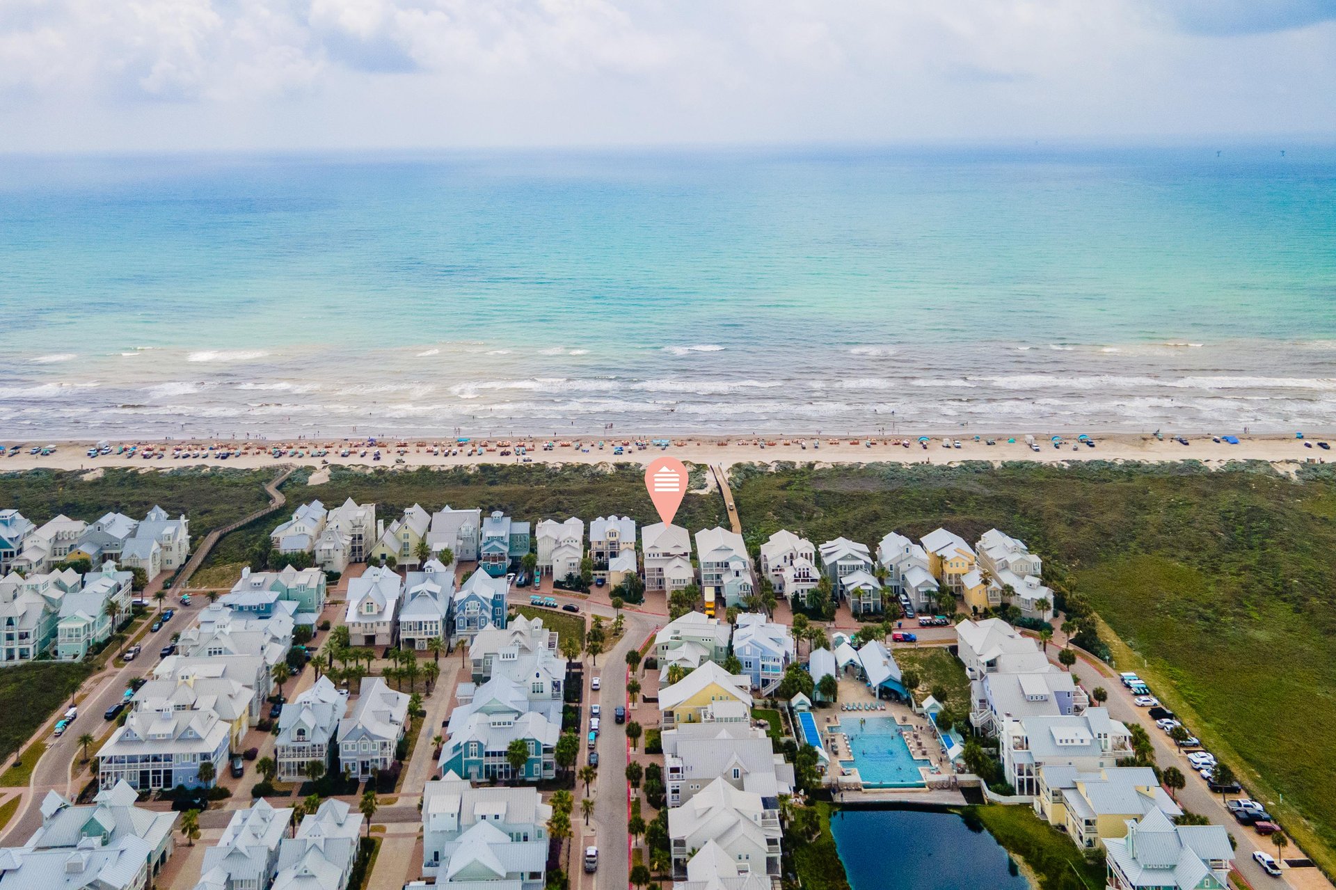 Aerial View, Location