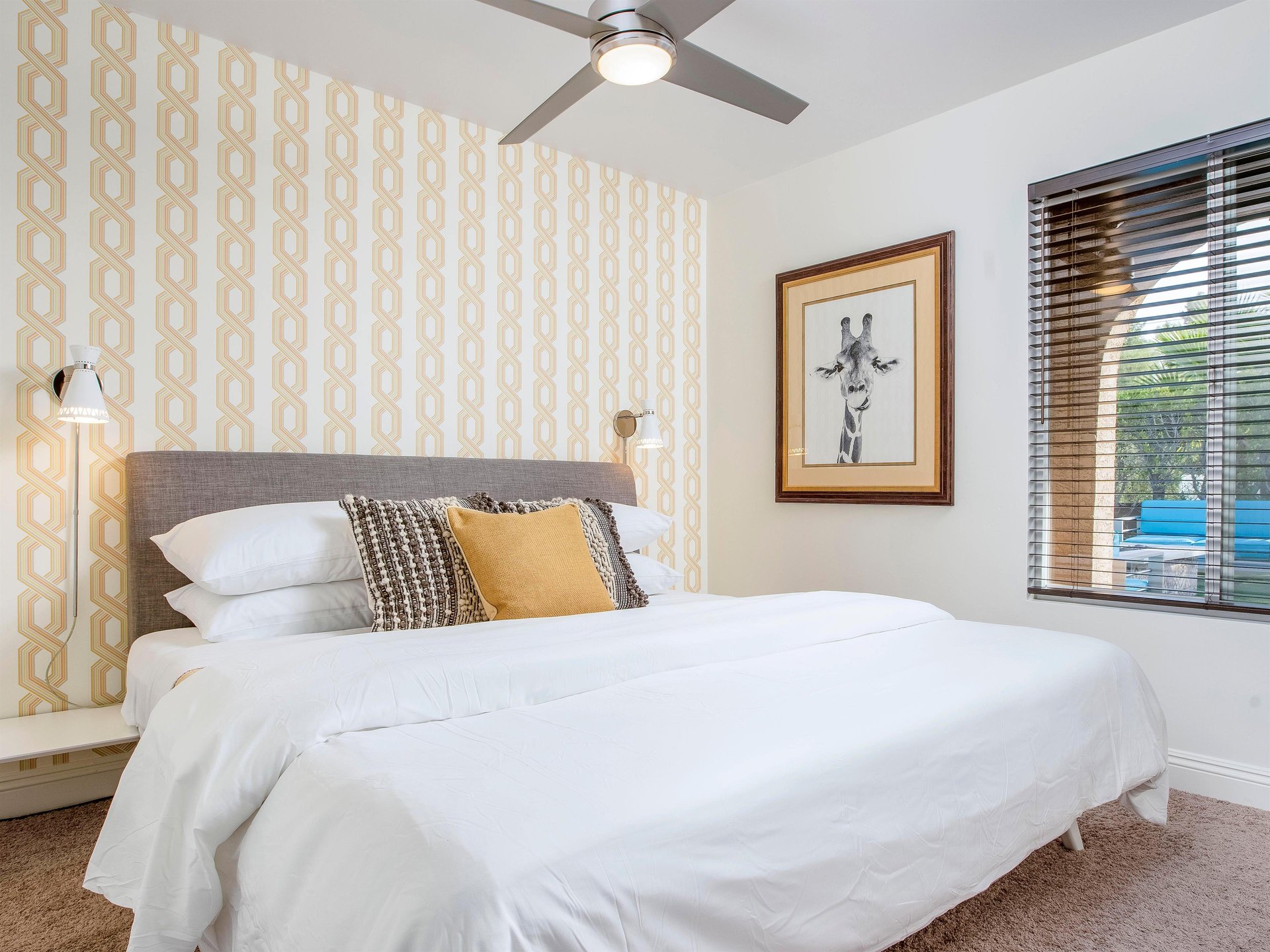 Upscale bedroom
