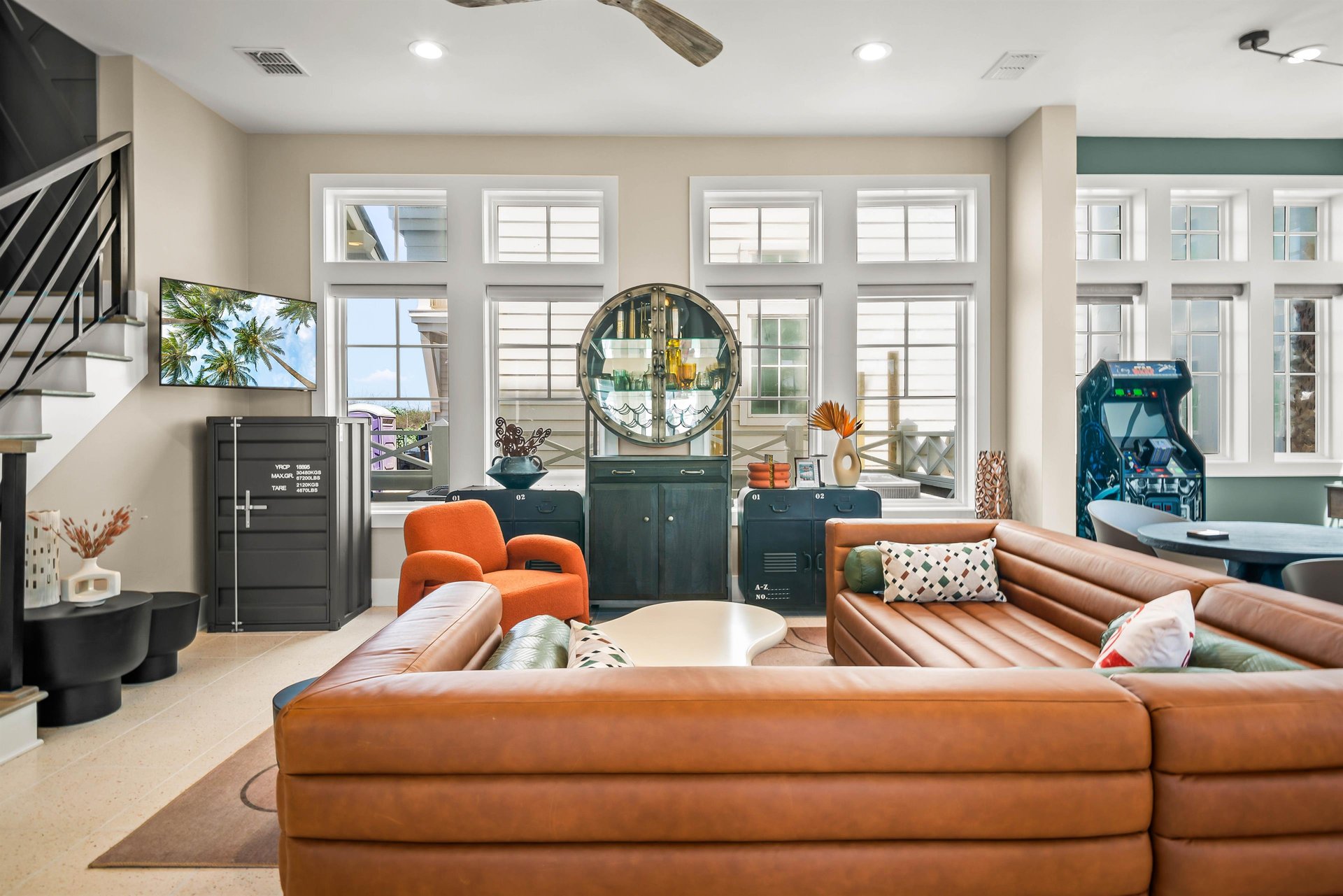 Living Room  Game Room, 1st Floor