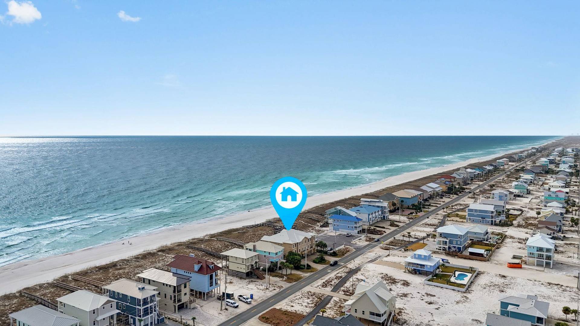 Gulf Paradise Aerial