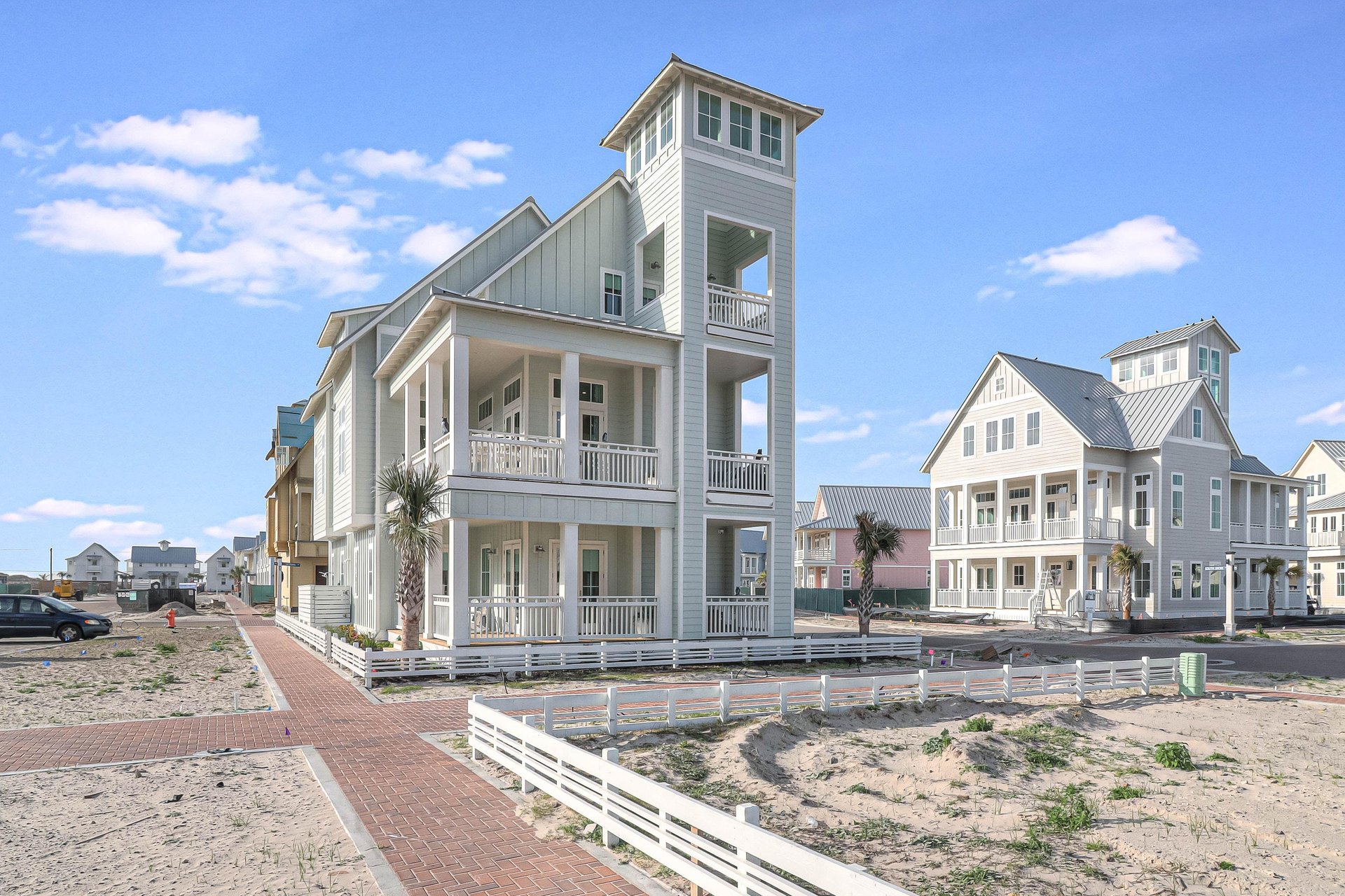 Whale of a Time, Front