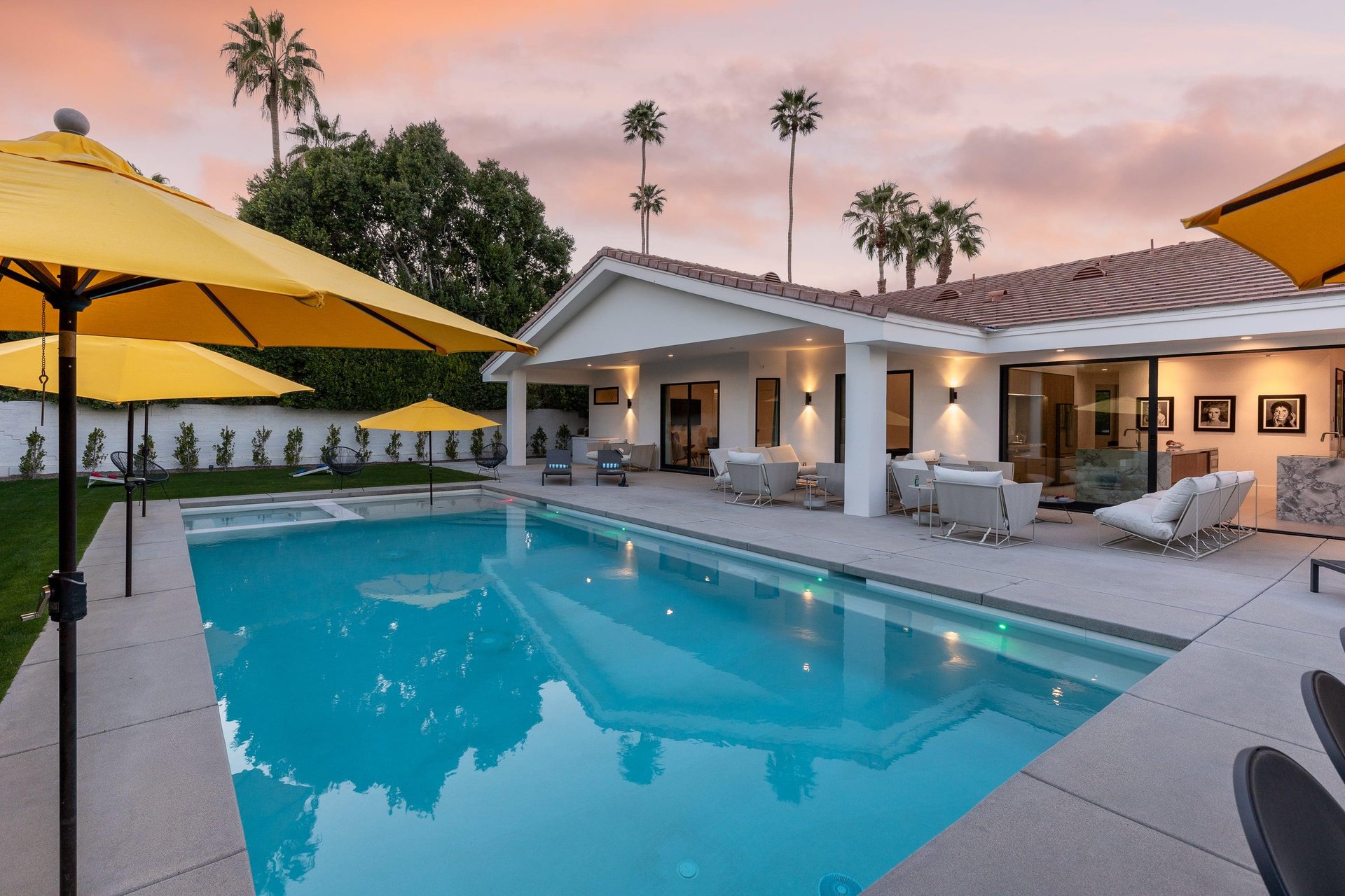 Stunning Palm Springs sunsets