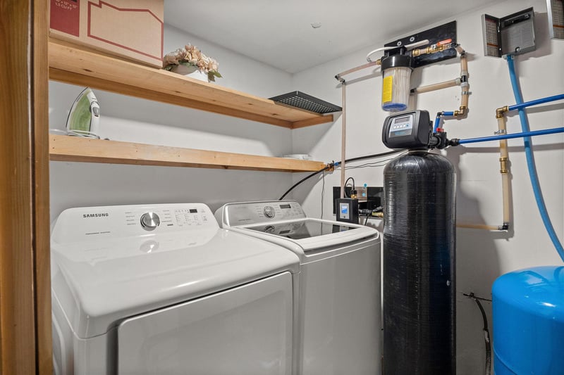 Washer and dryer