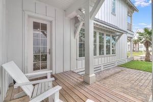 Side Patio off Kitchen