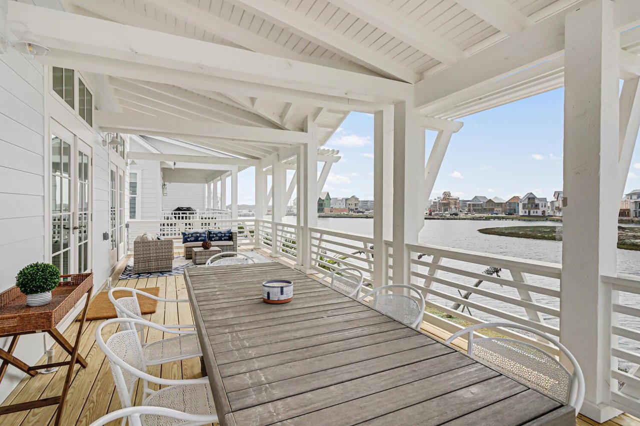 Lakeside Balcony With Dining, 2nd Floor