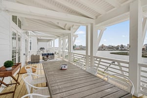 Lakeside Balcony With Dining, 2nd Floor