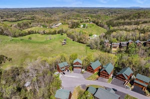Aerial view of Mountain Pool  Paradise
