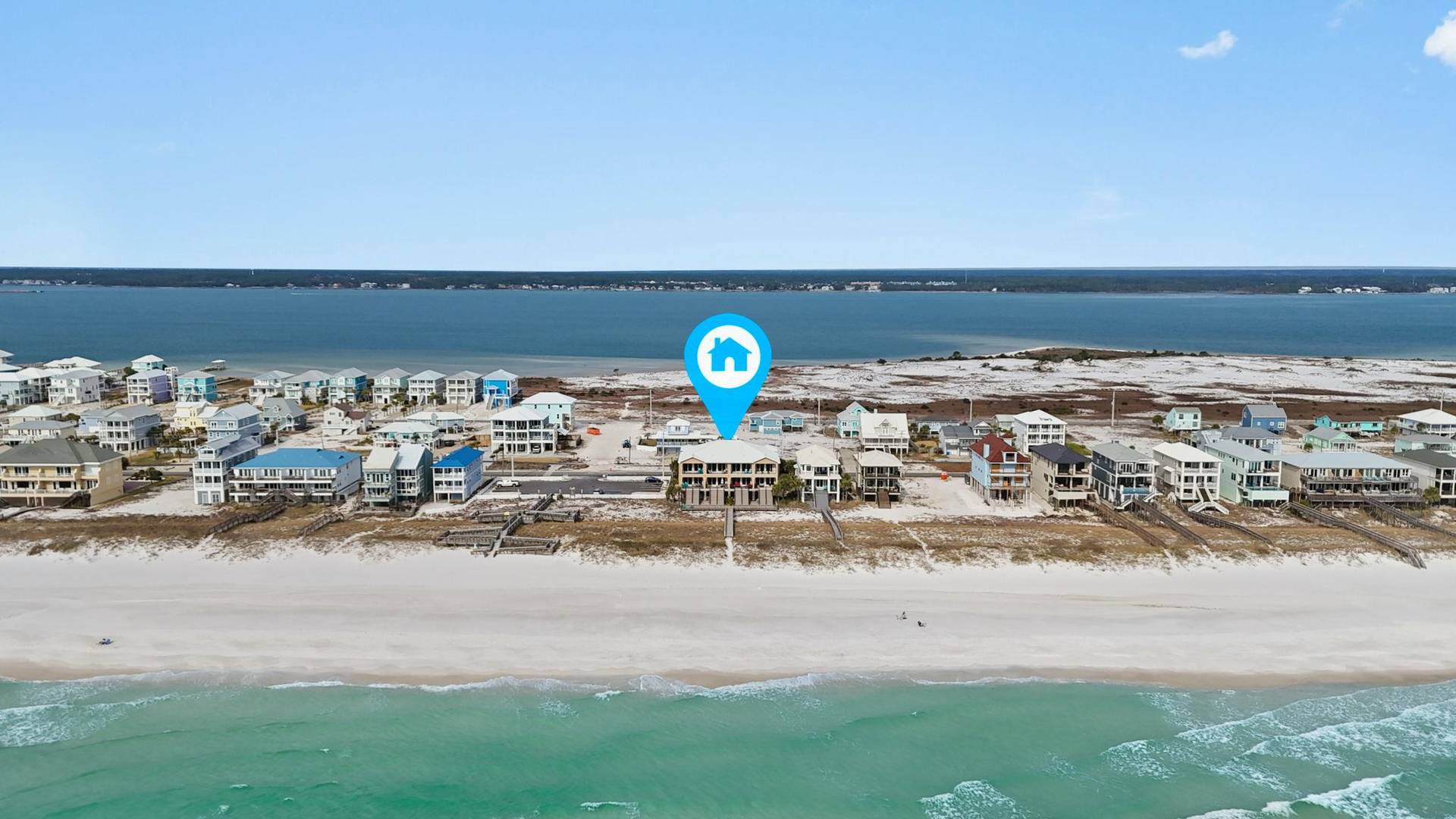 Gulf Paradise Aerial