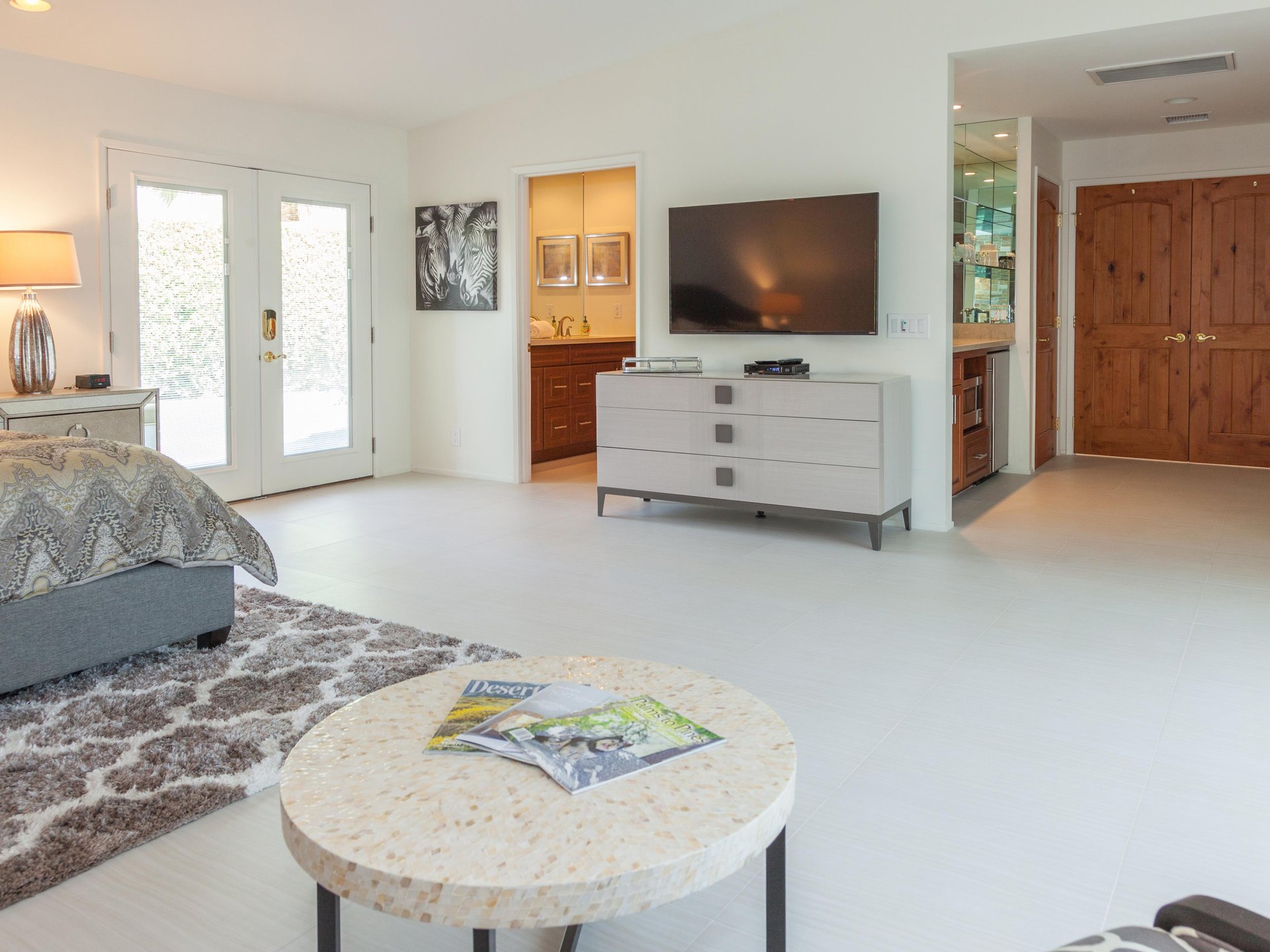 Flatscreen TV in every room