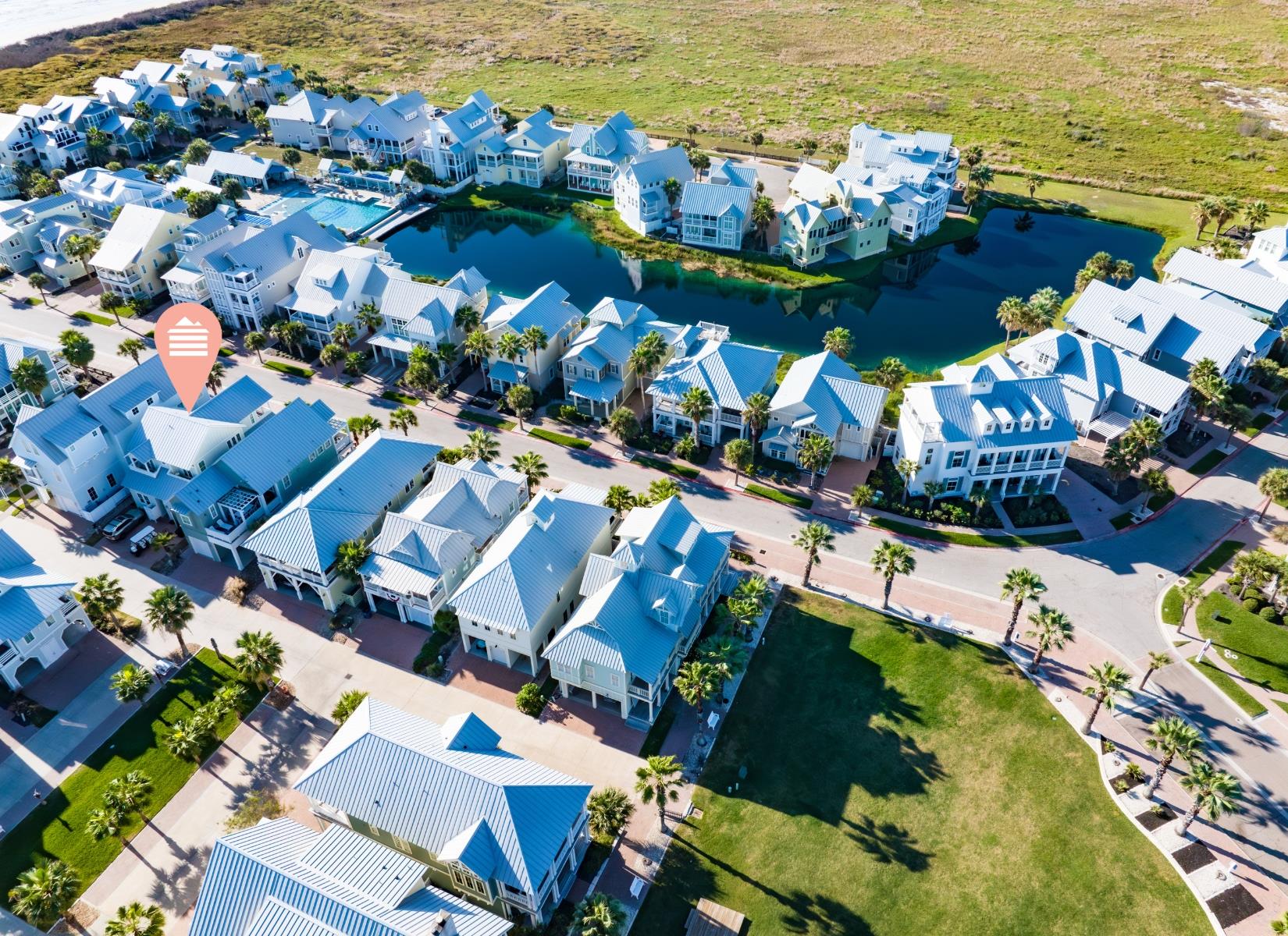 Aerial View, Location