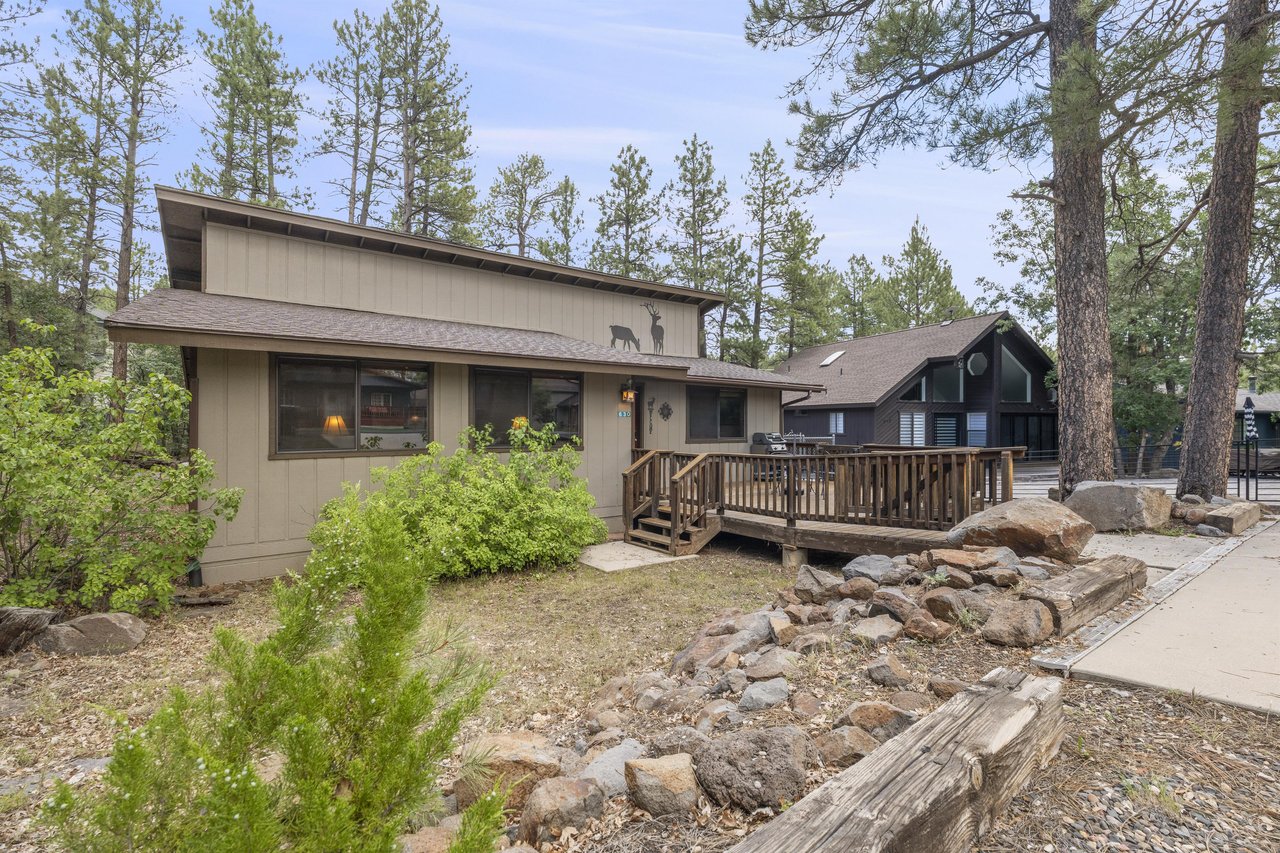 Exterior view of the home.