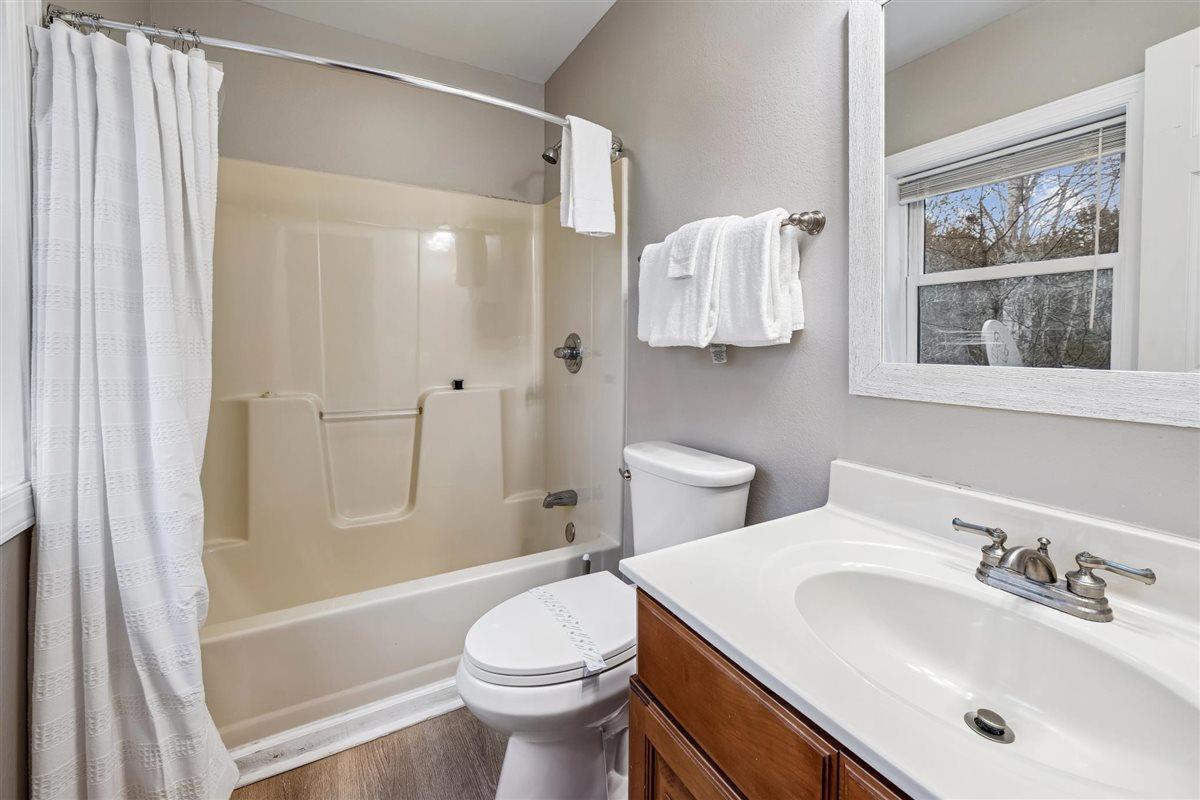 A second full bathroom makes mornings easier when everyone is getting ready for the day
