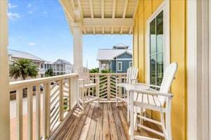 2nd Floor, Living Area Balcony