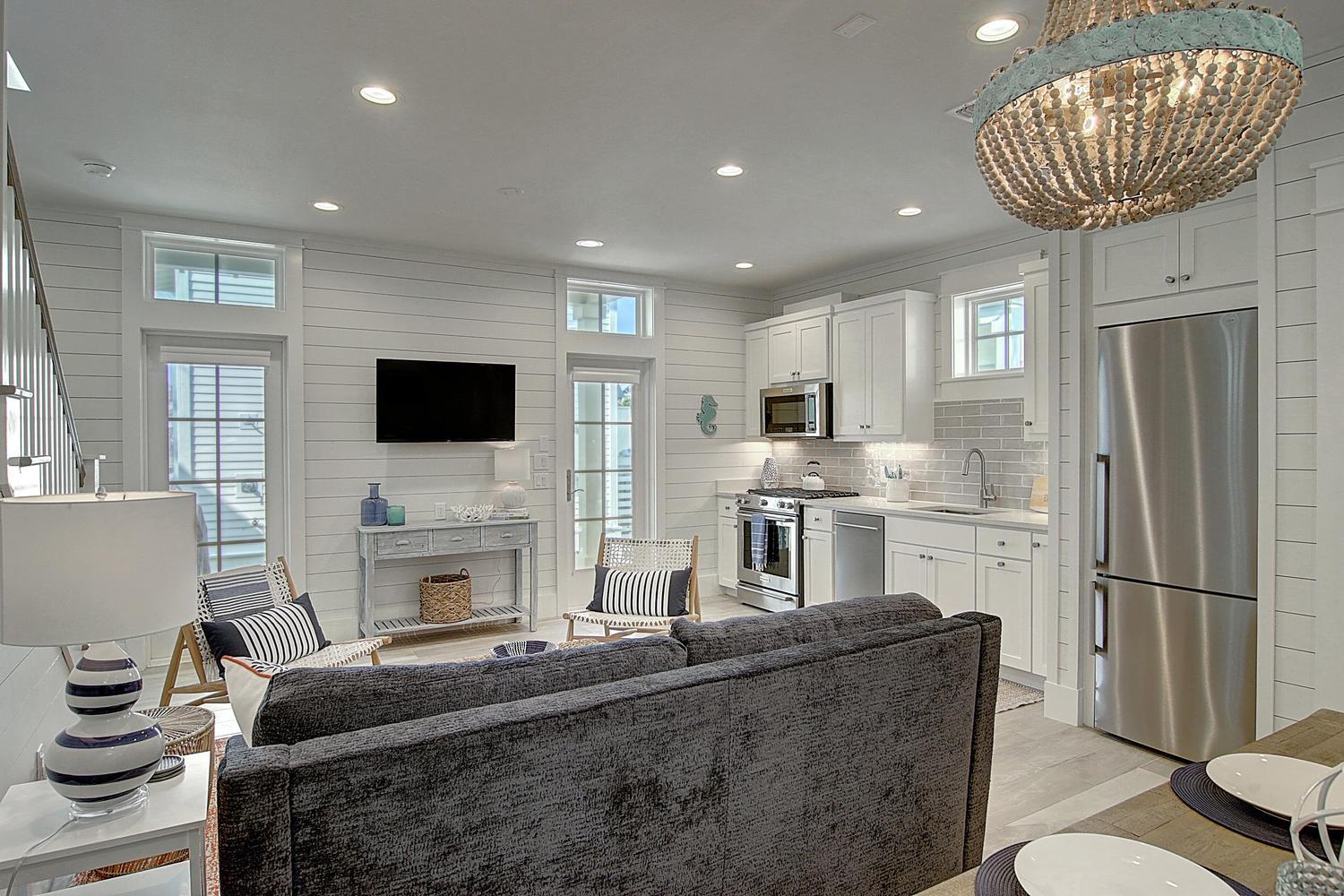 Living Area  Kitchen, 1st Floor