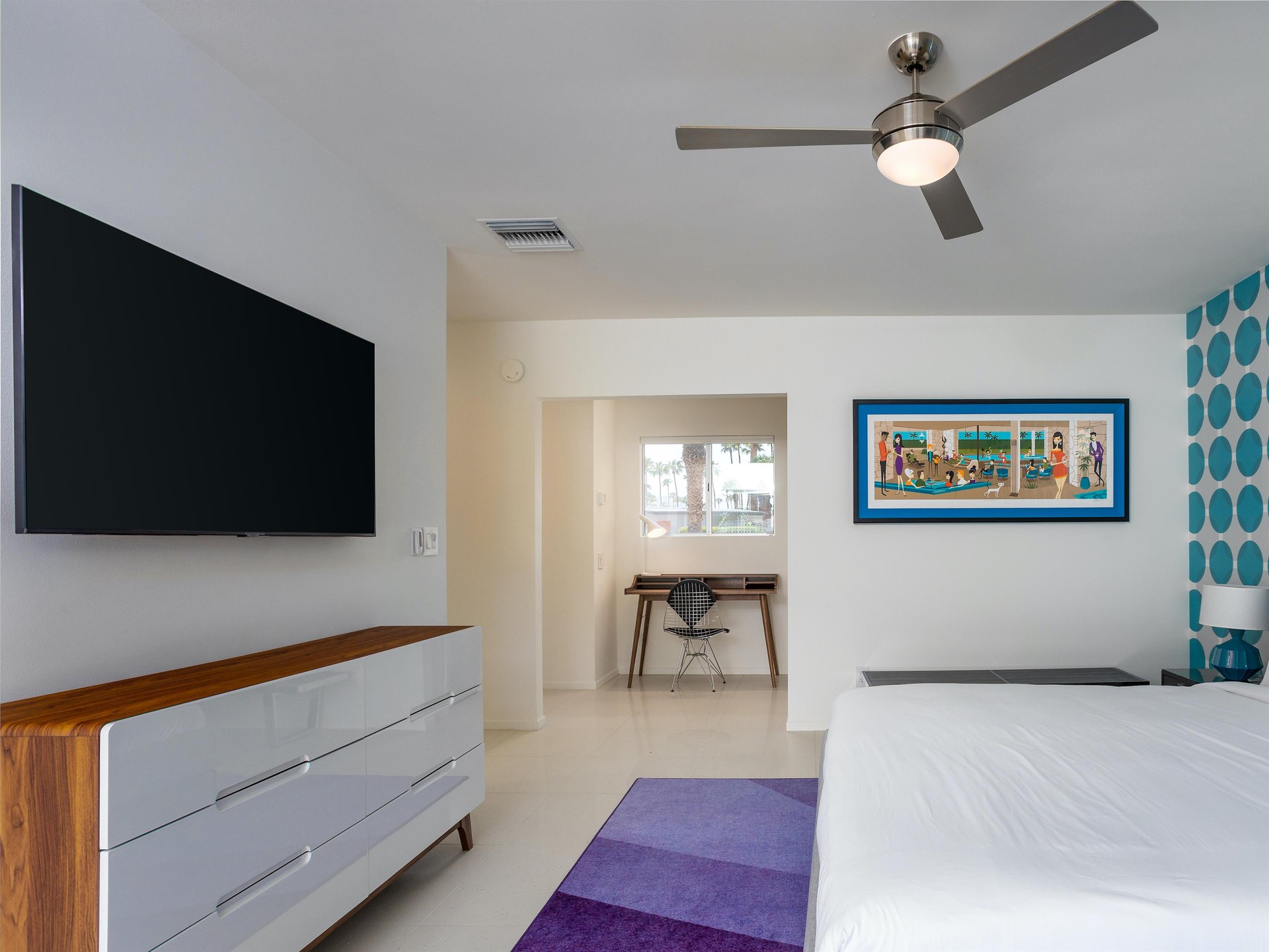 Desk for remote workinglearning  plus hispeed internet