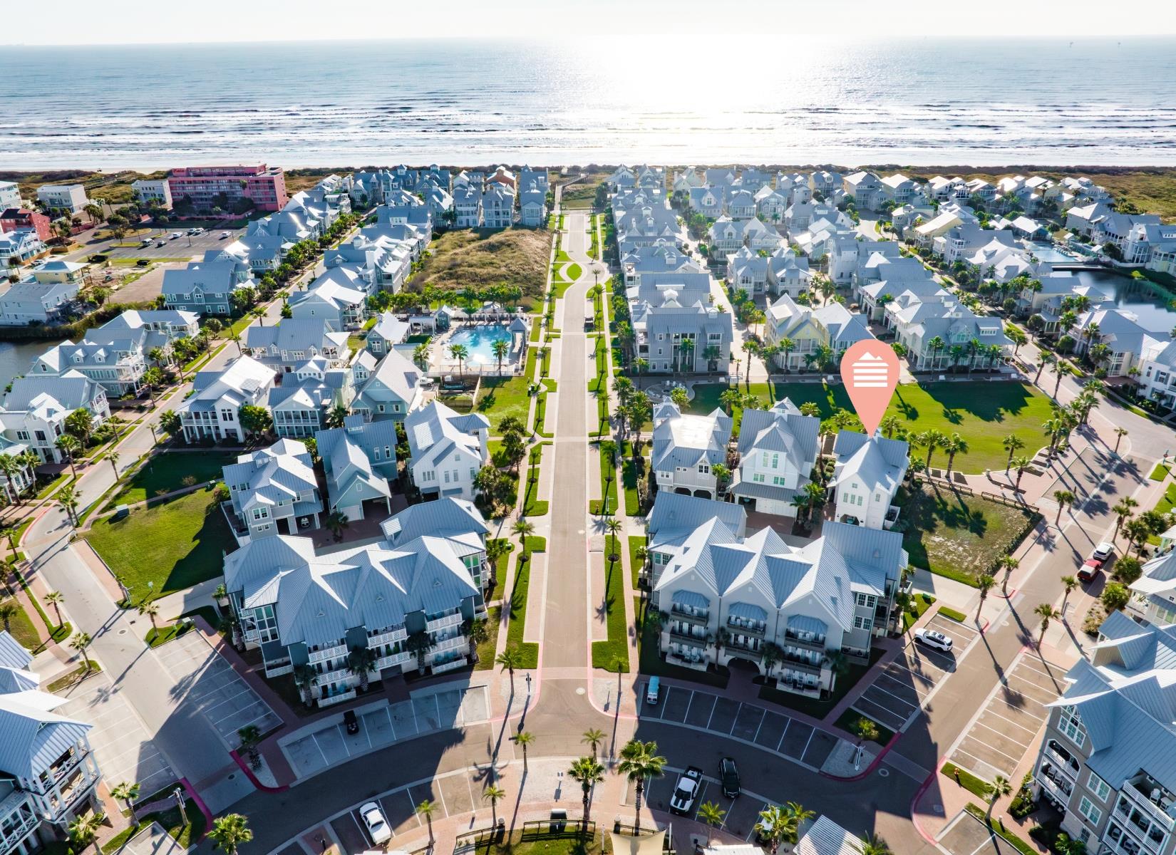 Aerial View, Location