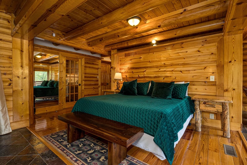 king bed