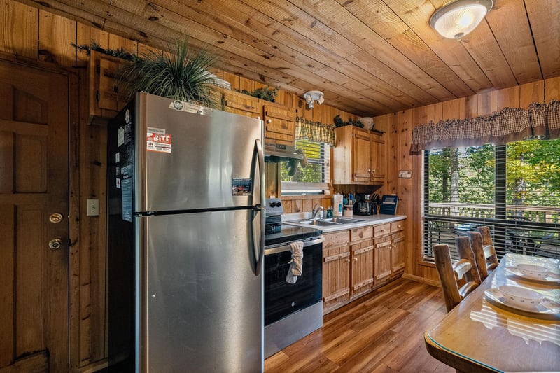 full kitchen with appliances