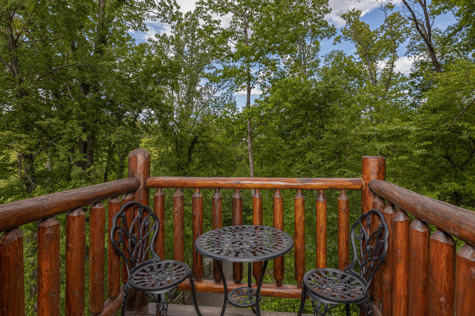 Deck table and chairs
