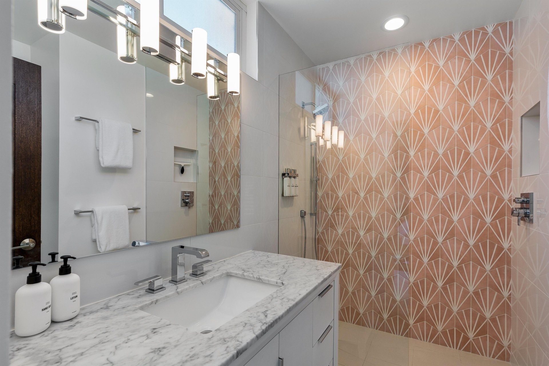 Stunning guest bath