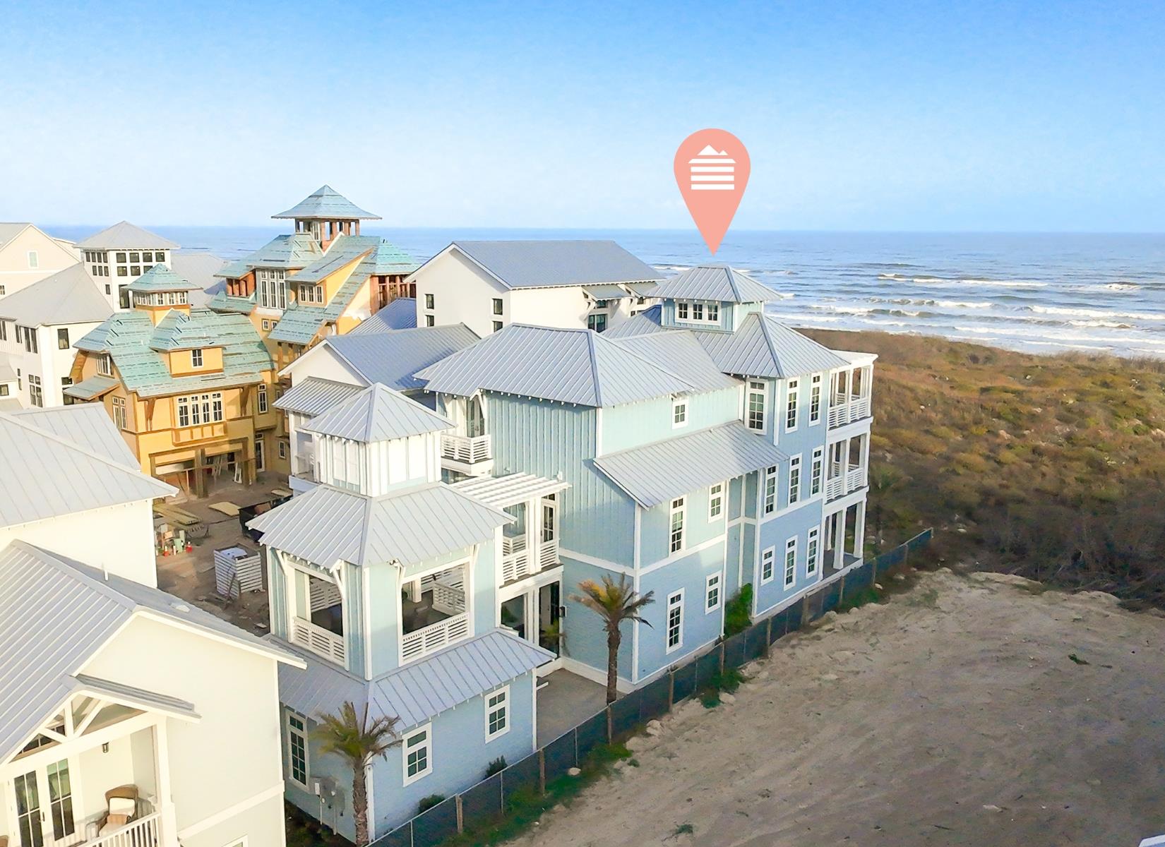 Aerial View, Location