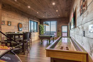 Shuffle Board and Pool Table