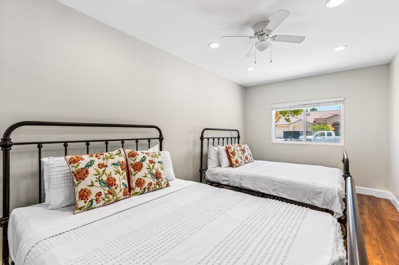 Guest room with two beds