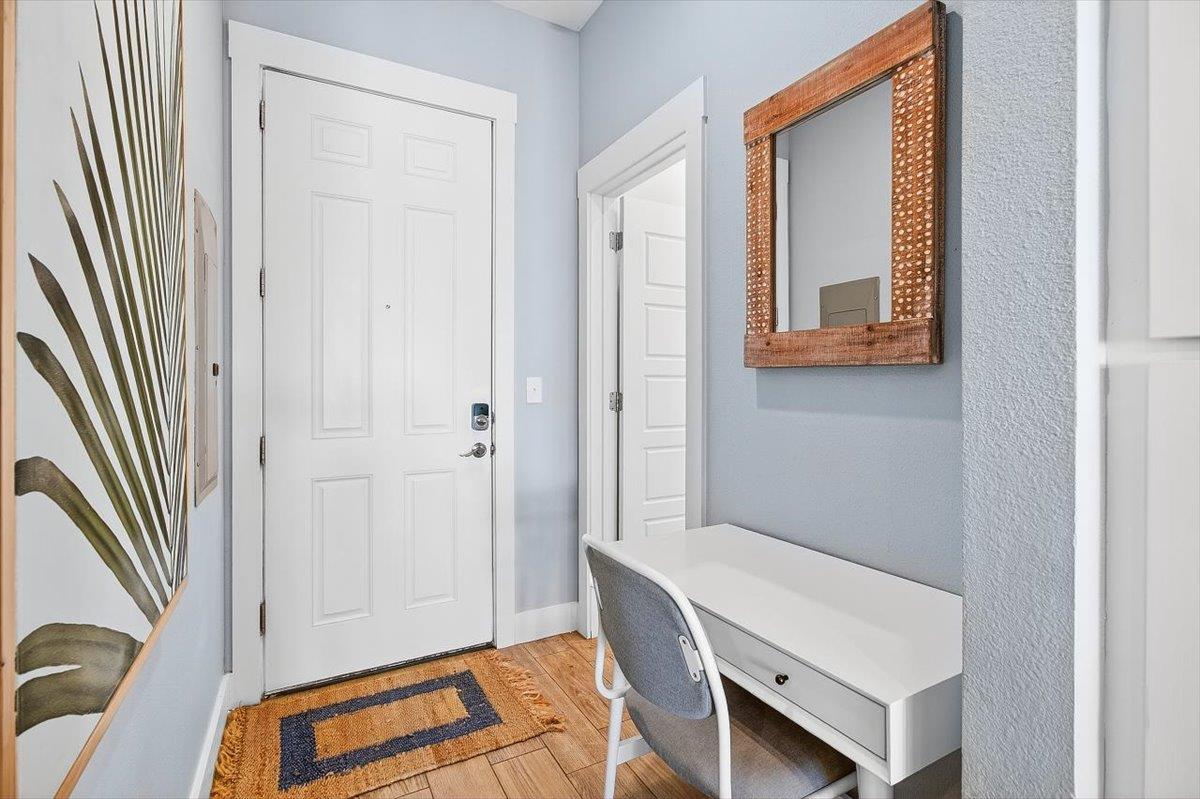 Kitchen Entry with Desk