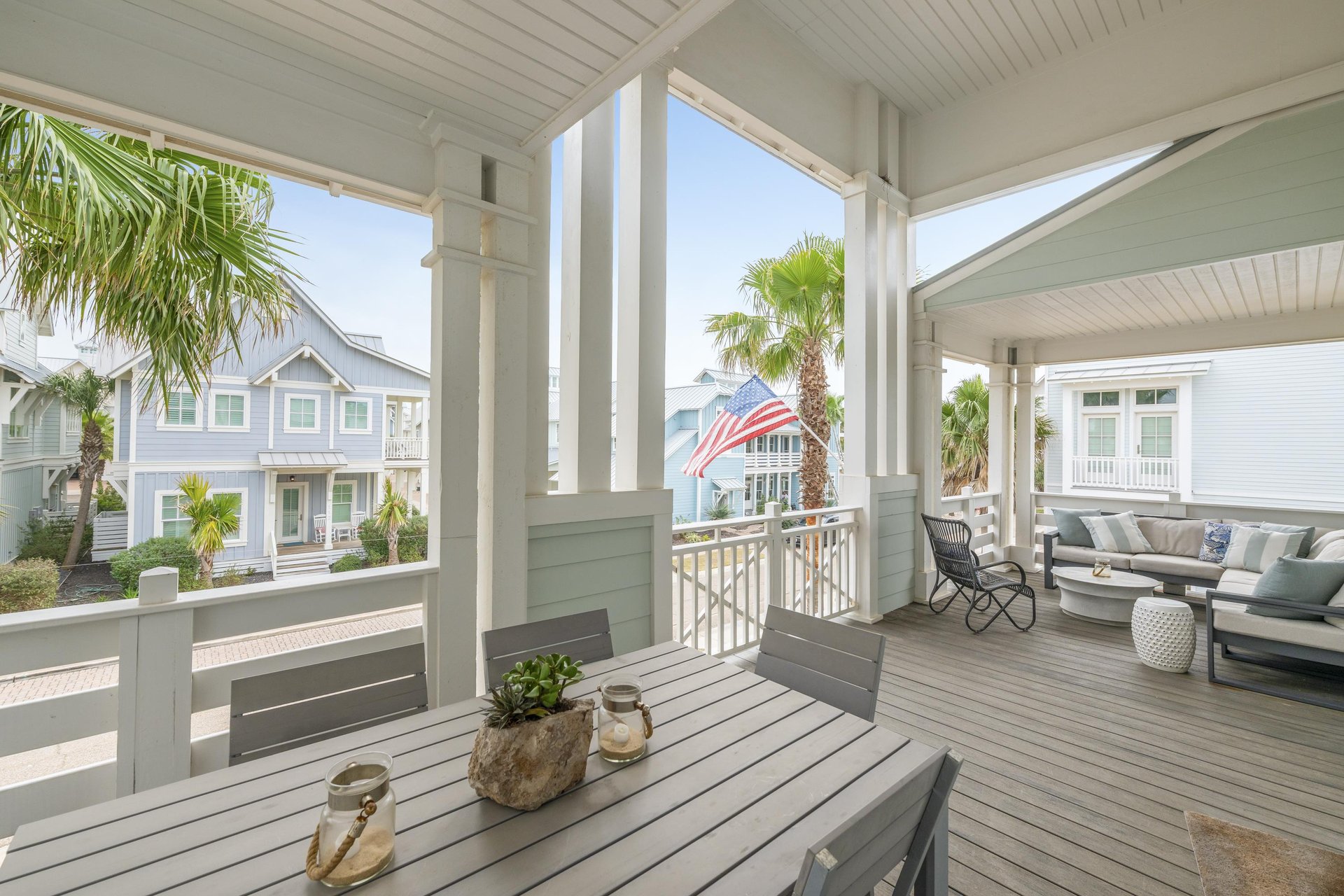 Balcony off Living Room, 2nd Floor