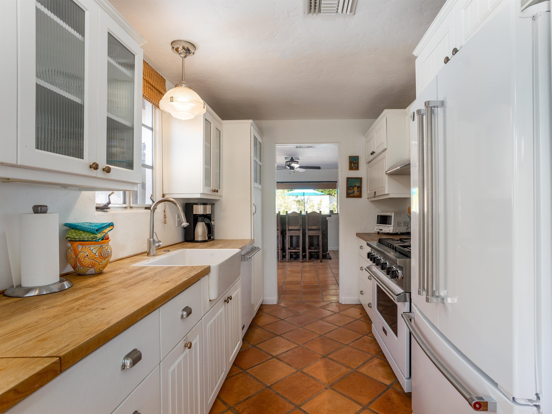 Cook at home in the gorgeous chefs kitchen